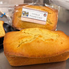 Loaf of vanilla Pound Cake