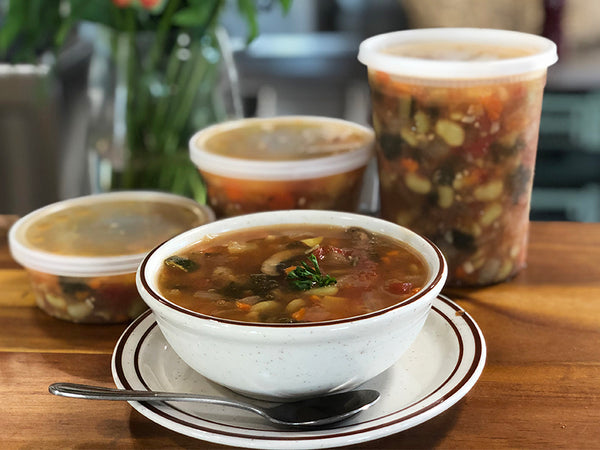 Soup: Peasant Soup - El Cerrito.