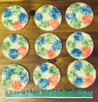 Sugar cookie decorated like  2026 World Cup Soccer Ball - Available. Pickup at El Cerrito