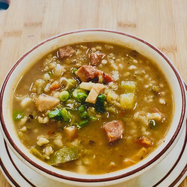 Soup: Chicken Poblano - El Cerrito.