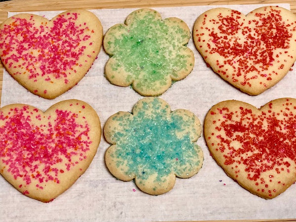 Sugar Cookie - Mother's Day Hearts & Spring Flowers