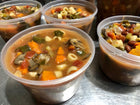 Bowl of Minestrone Soup.  Available in El Cerrito.