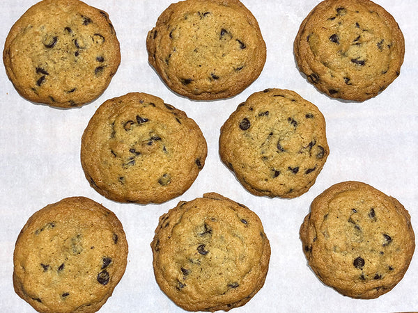 Tray of Chocolate Chip Cookies
