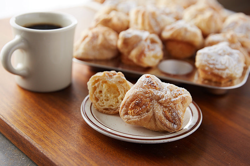 Our best-selling pastry- flaky, delicate crust, sweet cream cheesey filling