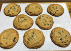 Tray of Chocolate Chip Cookies