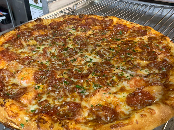 Pizza - Pepperoni Thin Crust.