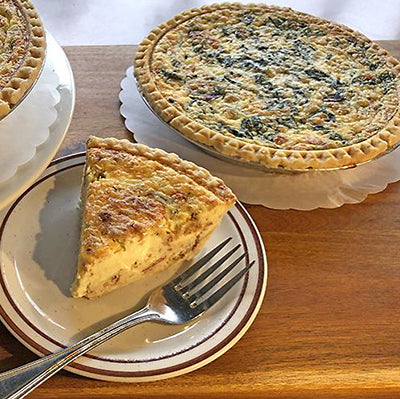 Holiday Quiche - Spinach & Mushroom pickup in El Cerrito